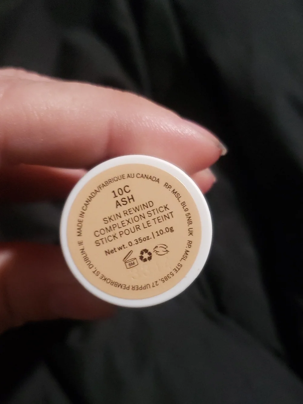Ilia Skin Rewind Complexion Stick 0.35oz 10C ASH New